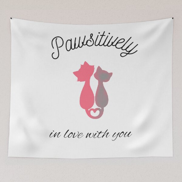 Item preview, Pawsitively in Love designed and sold by LoveInkCreation.