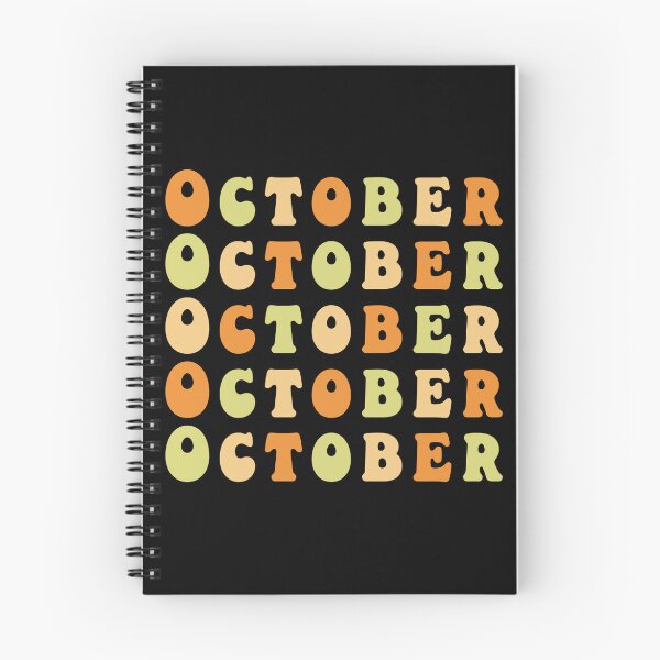 Item preview, October designed and sold by WickedBurrow.