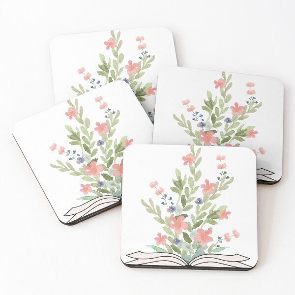 Item preview, Beautiful flowers growing from book designed and sold by DesignsbyTin.