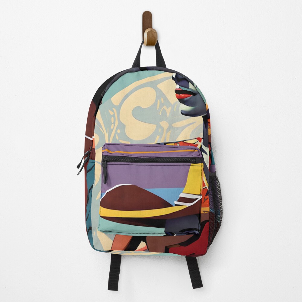 Vista previa del artículo con la obra «Mochila», diseñado y vendido por ArchieDid.