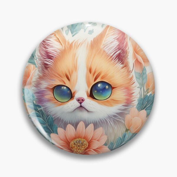 Item preview, Cute Colorful Kawaii Anime Cat designed and sold by atatenterprise.