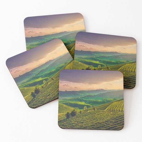 Item preview, Langhe vineyards at sunrise. Neive, Piedmont, Italy designed and sold by Stefano Orazzini.