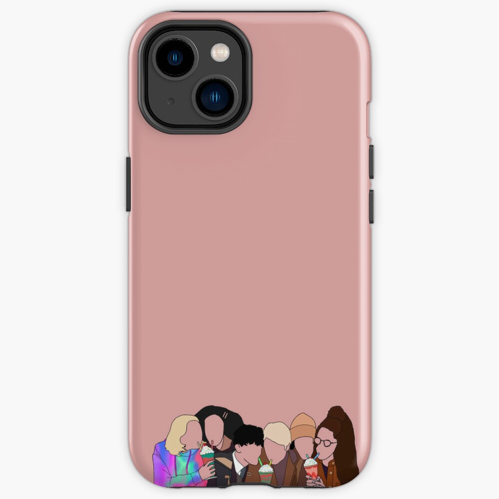 Disover Heartstopper - Heartstopper cast eating ice cream | iPhone Case
