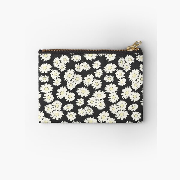Item preview, black sunflower mini small ditsy daisy vintage vibe daisies prairie style designed and sold by blomastudios.