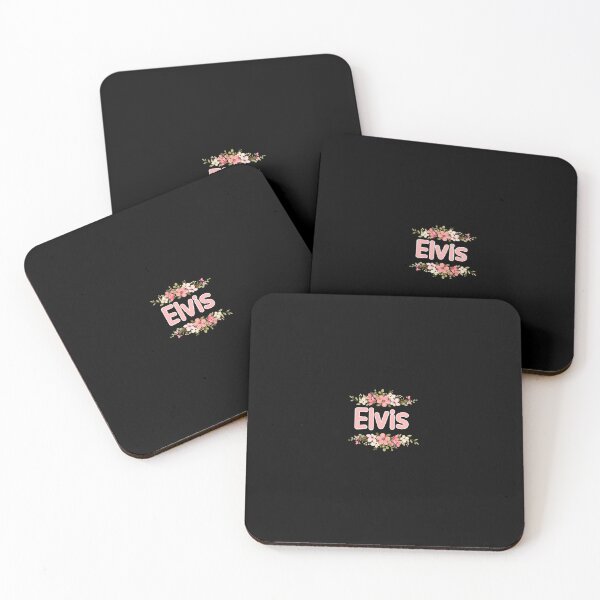 Item preview, Flower Elvis Name Label (Black) designed and sold by NafilNafiz.