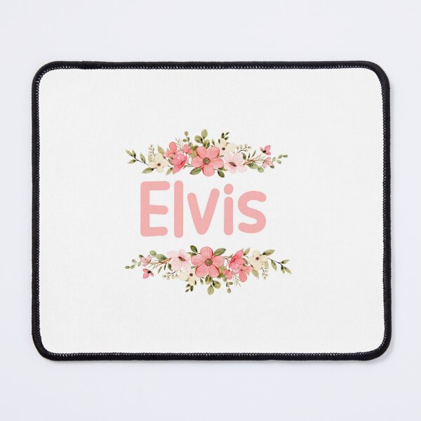 Item preview, Flower Elvis Name Label  designed and sold by NafilNafiz.