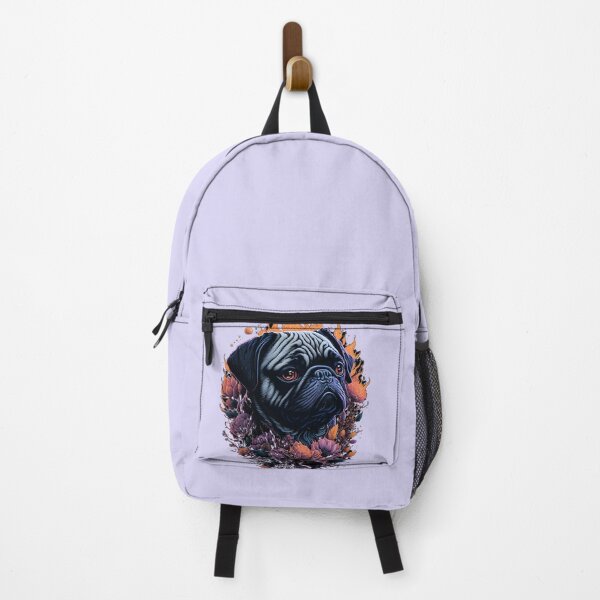 Item preview, Pug Cute Dog Retro Portrait designed and sold by SoccaTamam.