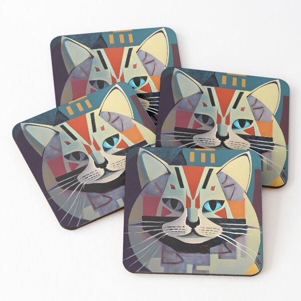 Item preview, Abstract inspiration cat designed and sold by ArchieDid.