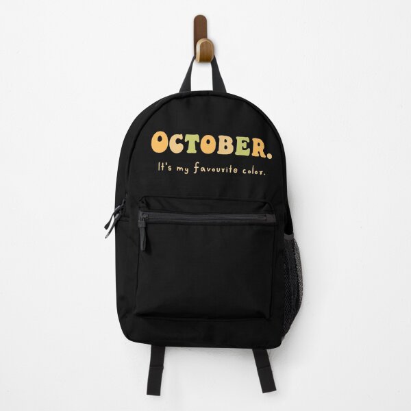 Item preview, October. Favourite color designed and sold by WickedBurrow.