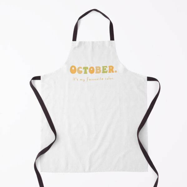 Item preview, October. Favourite color designed and sold by WickedBurrow.