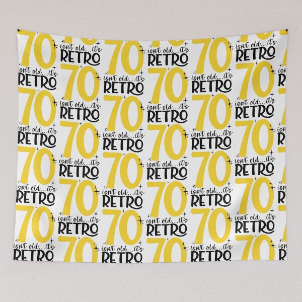 Item preview, 70 isn’t old it’s retro designed and sold by symphonyhude.