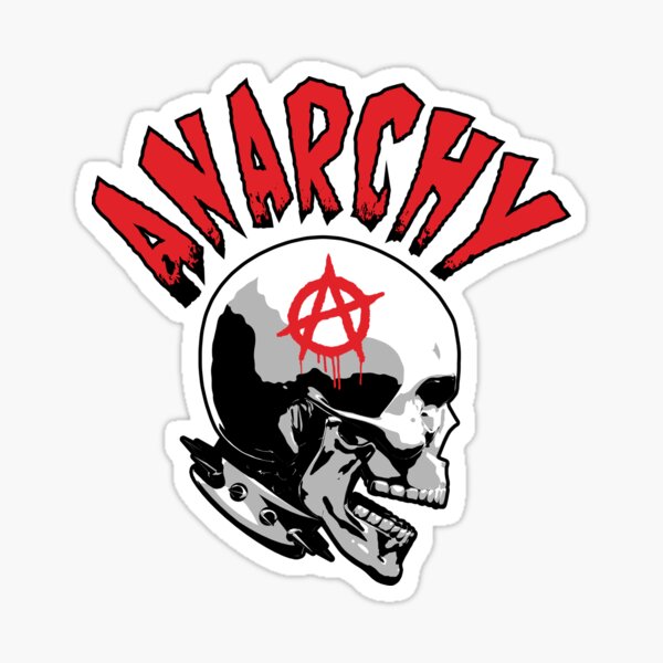 Anarchy Sticker By Grandeduc Redbubble