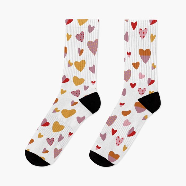 Aperçu de l'œuvre Pattern envolée de coeurs créée et vendue par Allem-Saira.