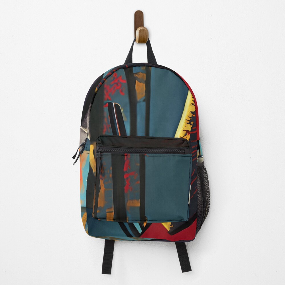 Vista previa del artículo con la obra «Mochila», diseñado y vendido por ArchieDid.