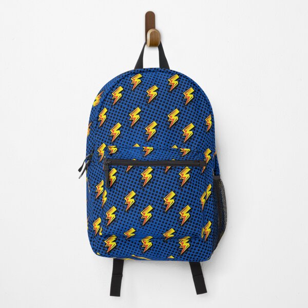 Item preview, Pop art style digital pattern of lightning bolt flash designed and sold by VirtualPalette.