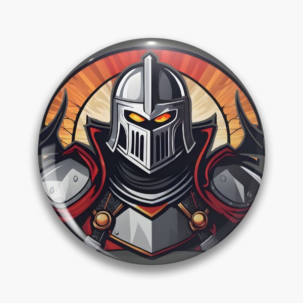 Item preview, Logotipo de Knight Fierce Look designed and sold by Ninjalandx.