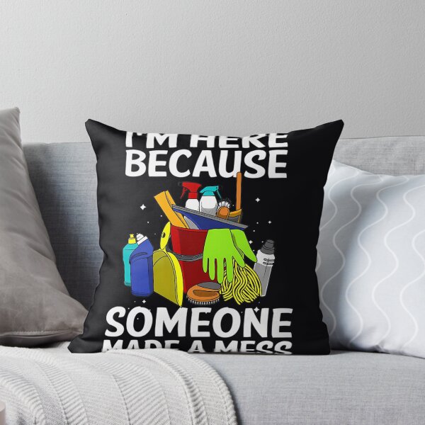 Item preview, Funny Janitor Design For 	 	 Housekeeping Cleaners 	 . 	 designed and sold by pfzyyhau36.