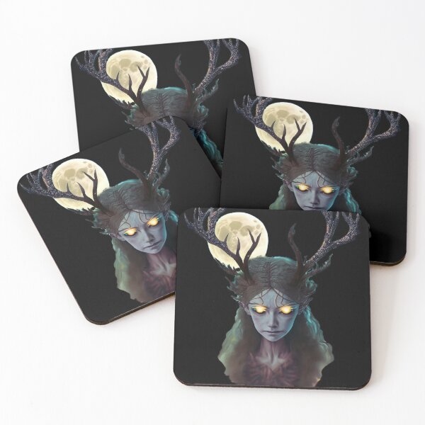 Item preview, Demoness, guardian of the forest, halloween designed and sold by Sunmoonlove.