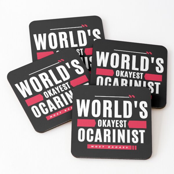 Item preview, Ocarina Player - World's Okayest Ocarinist - Most Badass designed and sold by ojdart.