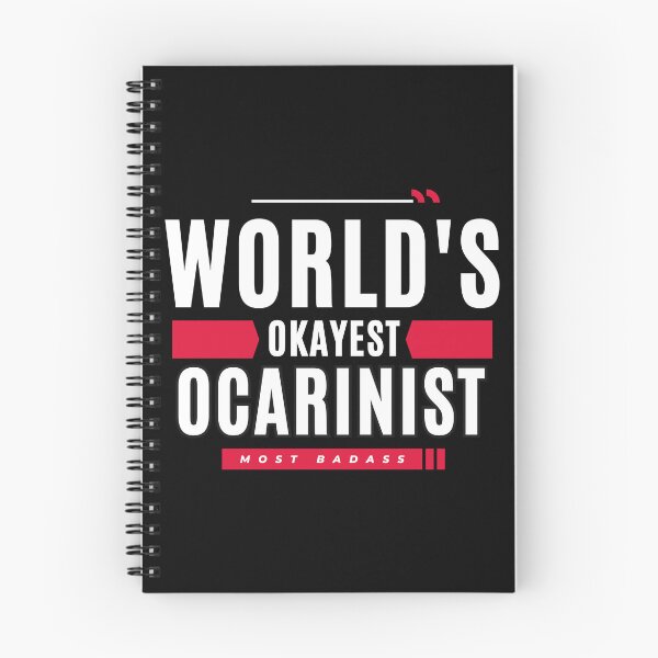 Item preview, Ocarina Player - World's Okayest Ocarinist - Most Badass designed and sold by ojdart.
