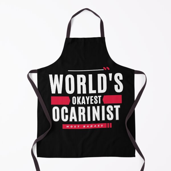 Item preview, Ocarina Player - World's Okayest Ocarinist - Most Badass designed and sold by ojdart.