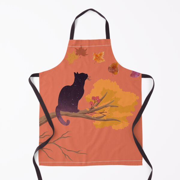 Item preview, Night sky autumn cat designed and sold by -justb-.