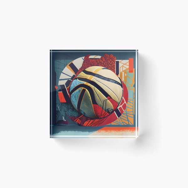Item preview, Abstract inspiration basketball designed and sold by ArchieDid.
