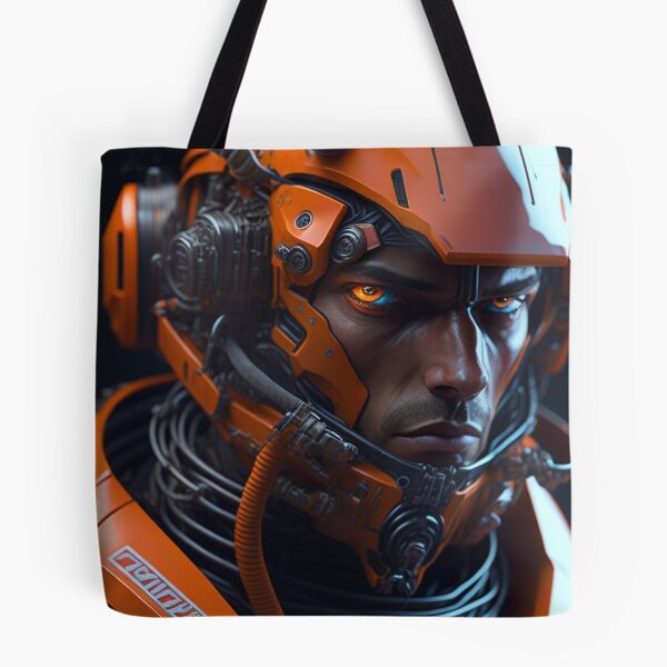 Item preview, orange cosmonaut designed and sold by jsebouvi.