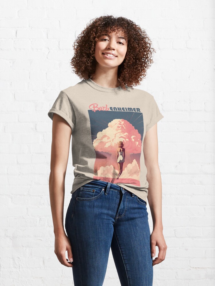 Discover Barbie x Oppenheimer | Barbenheimer retro | Classic T-Shirt