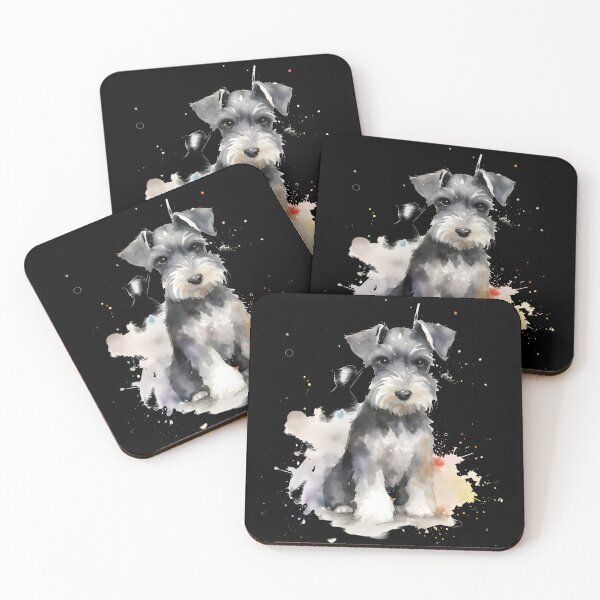 Item preview, Watercolor Schnauzer Puppy designed and sold by Amazing-Kortez.