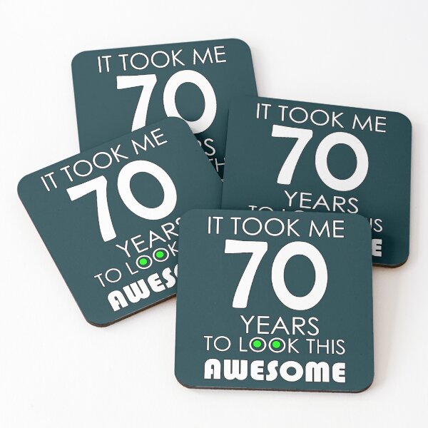 Item preview, 70TH BIRTHDAY FUNNY QUOTE designed and sold by symphonyhude.
