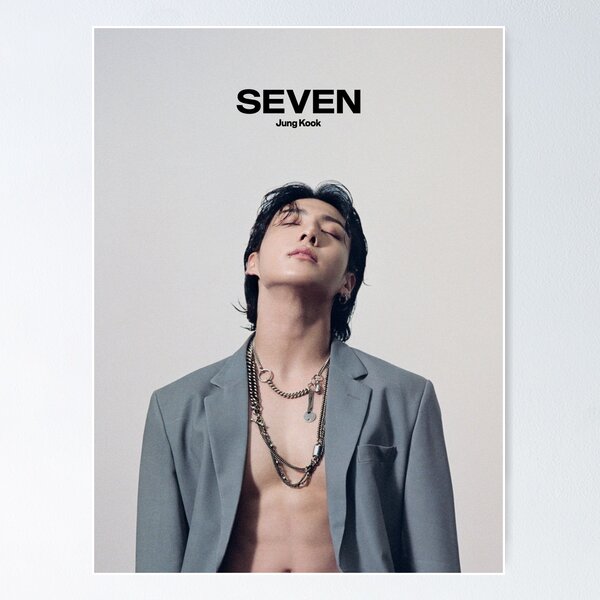 Jungkook Seven Posters for Sale | Redbubble