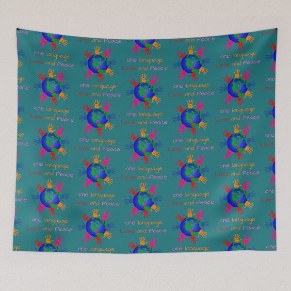 Item preview, Love and peace one language   designed and sold by merardj.