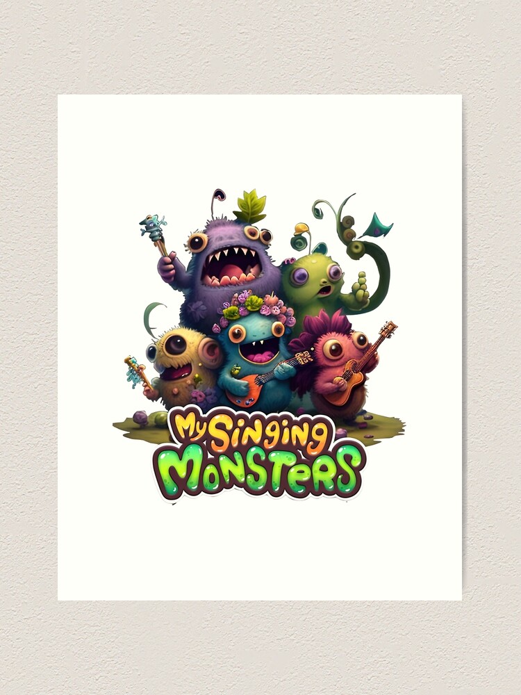 Wubbox My Singing Monsters Art Board Print for Sale by DrawForFunYt