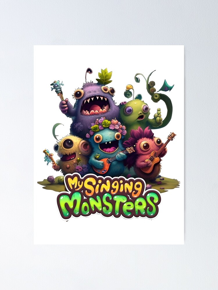 WUBBOX MY SINGING MONSTERS  Poster for Sale by DrawForFunYt