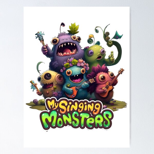 Kids Art Work My Singing Monsters Rare Wubbox Poster for Sale by