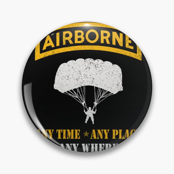 Item preview, Airborne Paratrooper Veteran - Anytime Anyplace Anywhere  	 designed and sold by folgersolarzj.