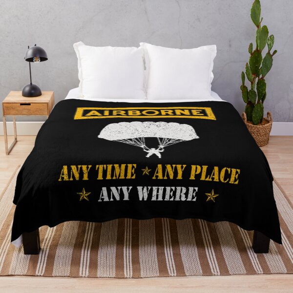 Item preview, Airborne Paratrooper Veteran - Anytime Anyplace Anywhere  	 designed and sold by folgersolarzj.