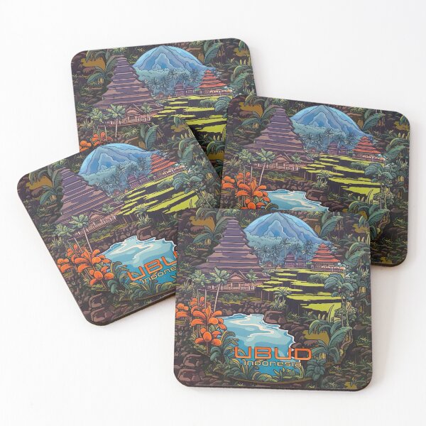 Item preview, Ubud, Bali, Indonesia designed and sold by WildernessTees.