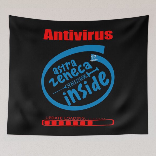 Item preview, ANTIVIRUS ASTRA ZENECA VACCINE INSIDE   	 designed and sold by idtmkztj49.