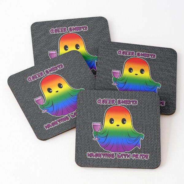 Item preview, Queer Ghosts, Ghost in Rainbow Flag Colors designed and sold by Savchuk-Vova.