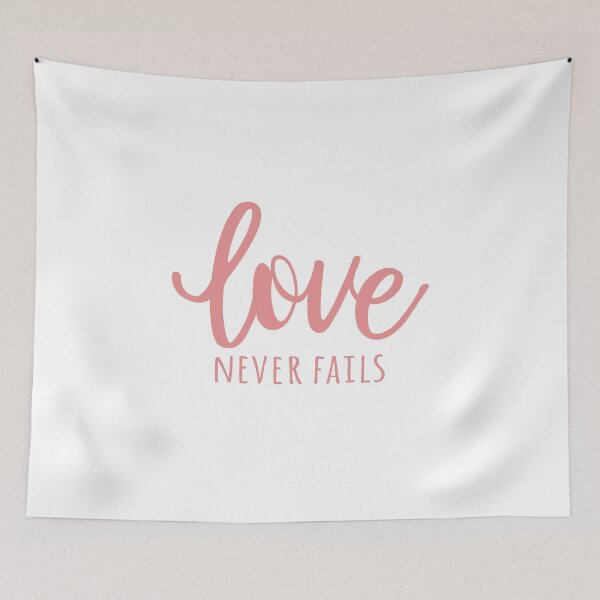 Item preview, Love Never Fails - Rose designed and sold by amazingjoy.