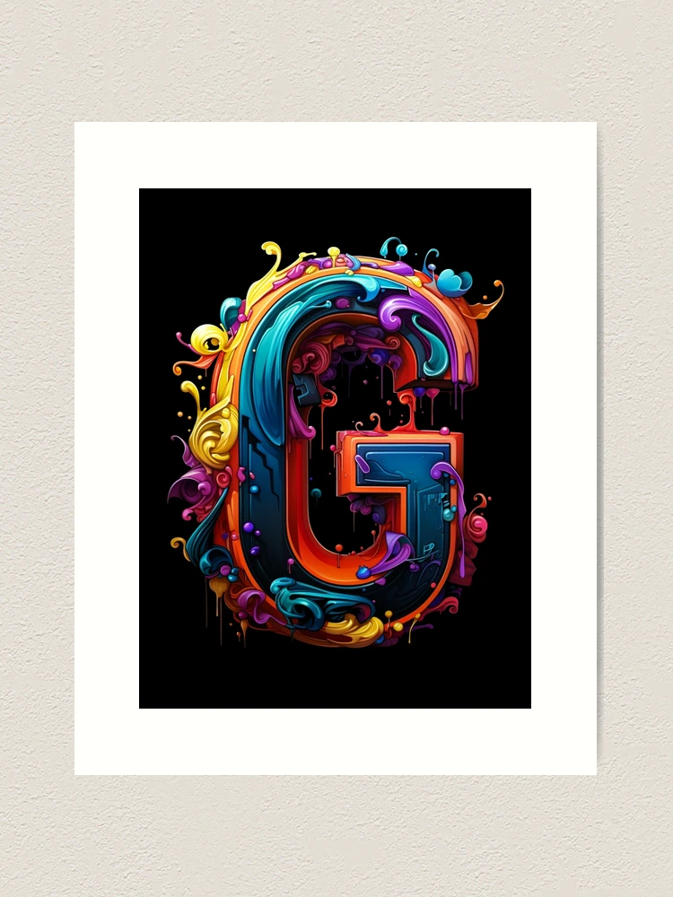 Letter G - Cool, Detailed, typography
