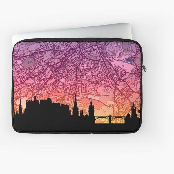 Item preview, Edinburgh Skyline Map designed and sold by ArtPrints.
