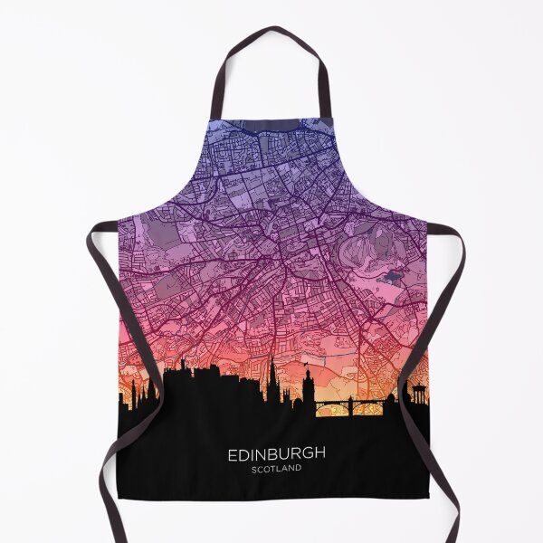 Item preview, Edinburgh Skyline Map designed and sold by ArtPrints.