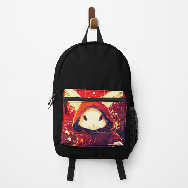 Item preview, Futuristic bunny rabbit portrait  designed and sold by TomFrontierArt.