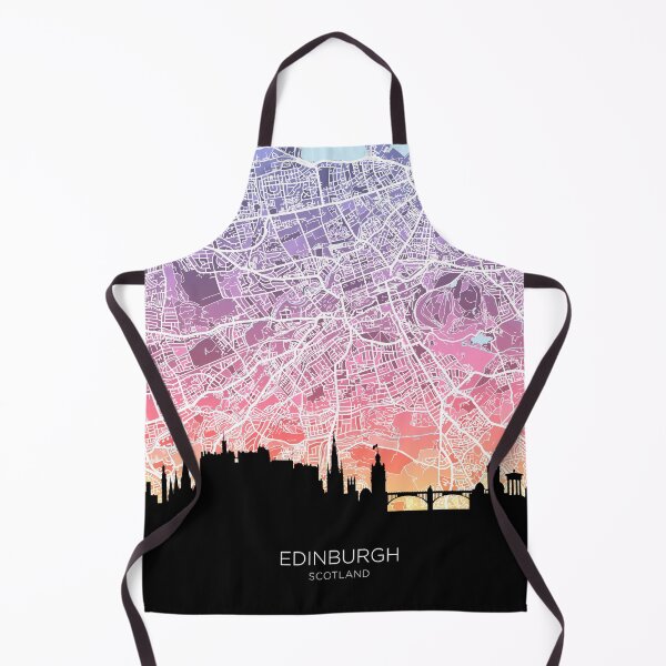 Item preview, Edinburgh Skyline Map designed and sold by ArtPrints.