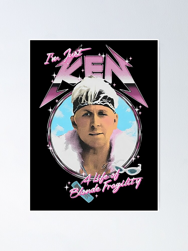 Ken Takes Barbie Fishing Shower Curtain by Movie Poster Prints