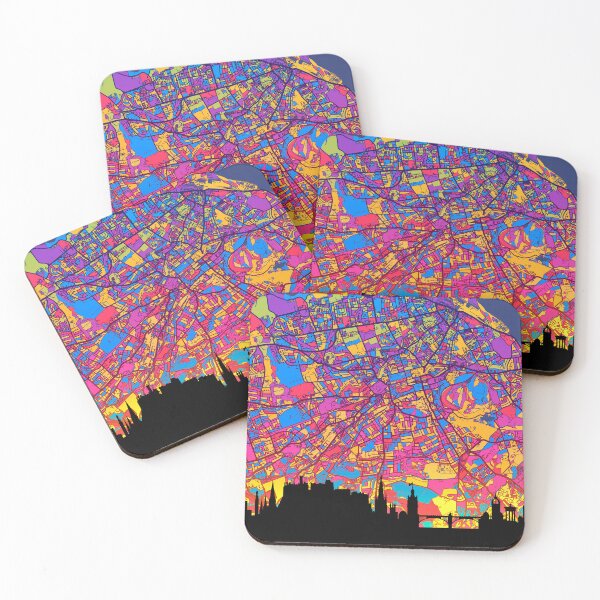 Item preview, Edinburgh Skyline Map designed and sold by ArtPrints.
