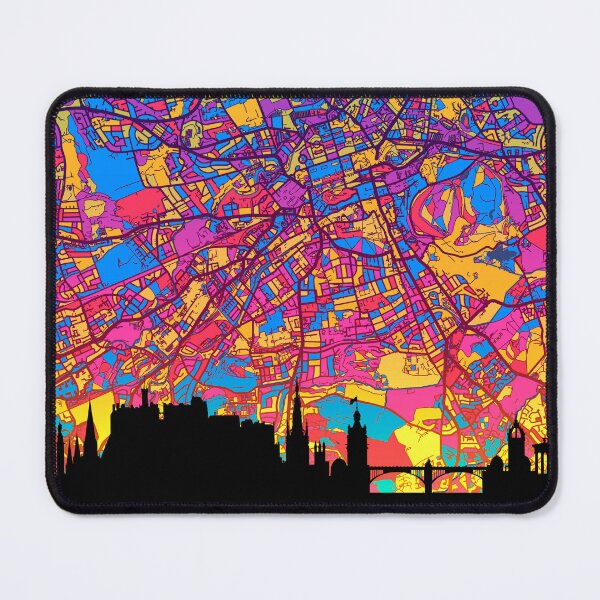 Item preview, Edinburgh Skyline Map designed and sold by ArtPrints.